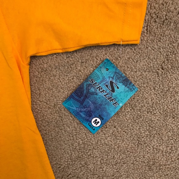 Surf Life Funny Graphic Tee T-Shirt NEW Adult Medium Puerto Vallarta Mexico Mens - Picture 5 of 5